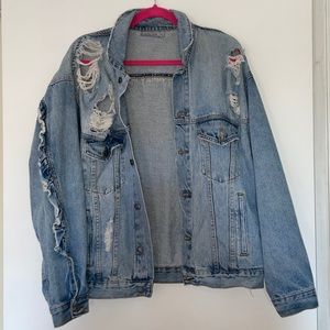 LF Oversized Denim Jacket
